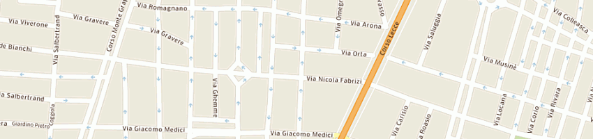Mappa della impresa boldrini giuliana a TORINO