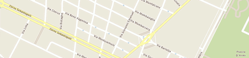 Mappa della impresa parafarmacia skin center di modica vincenza a TORINO