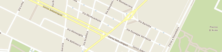 Mappa della impresa cyanopack di vogogna antonio consul informatico a TORINO