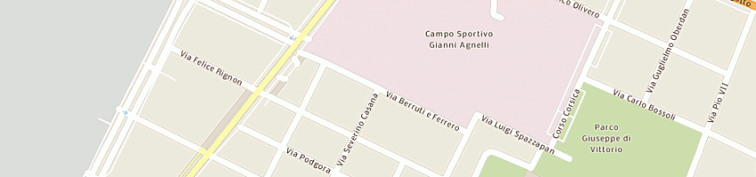 Mappa della impresa zunino walter a TORINO