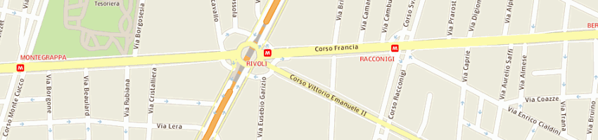 Mappa della impresa zecchinato alessandro a TORINO