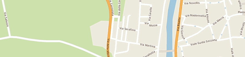 Mappa della impresa costella demetrio a SAVIGLIANO