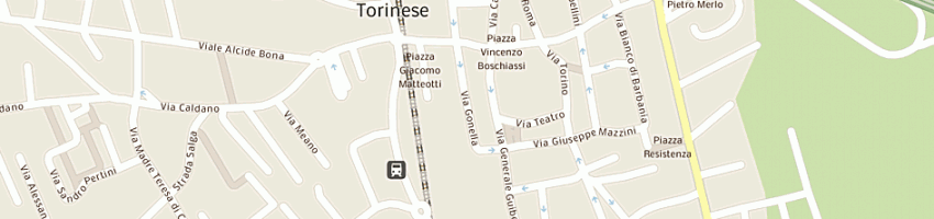 Mappa della impresa lavori edili di rondinelli francesco e di piazza vincenzo snc a CASELLE TORINESE