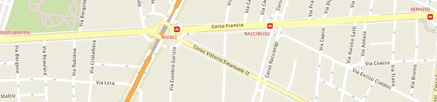 Mappa della impresa computercity srl a TORINO