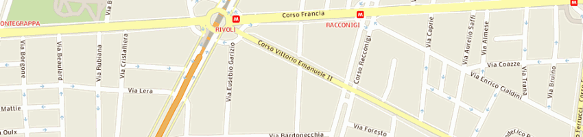 Mappa della impresa nuovo cappero sas di carratello massimo e bronzino fabrizio a TORINO