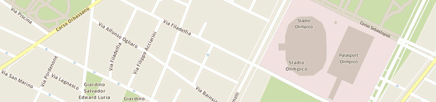 Mappa della impresa bbrc societa' semplice a TORINO