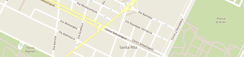 Mappa della impresa vespa bruno a TORINO