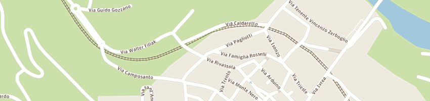 Mappa della impresa raimonda mauro a CUORGNE 
