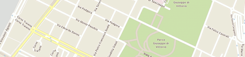 Mappa della impresa uffici finanziari agenzia delle entrate a TORINO