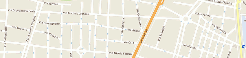 Mappa della impresa campanella walter a TORINO