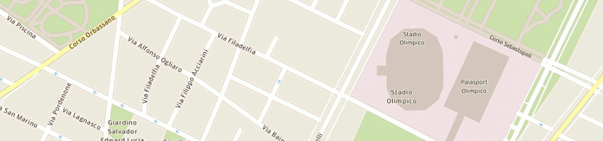 Mappa della impresa cosa sas di colucci donato e c a TORINO