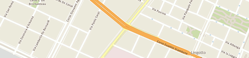 Mappa della impresa assi service sas di di lavello riccardo a TORINO