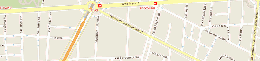 Mappa della impresa stireria speed di labruco s a TORINO