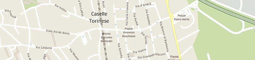 Mappa della impresa ap on line di pasqualetto calogero a CASELLE TORINESE