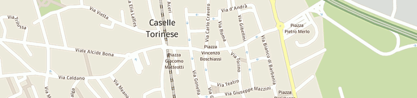 Mappa della impresa piscina comunale a CASELLE TORINESE