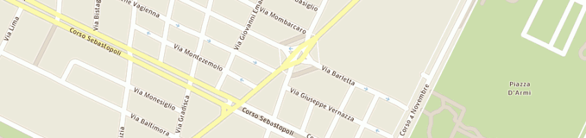 Mappa della impresa decorazioni due moretti a TORINO