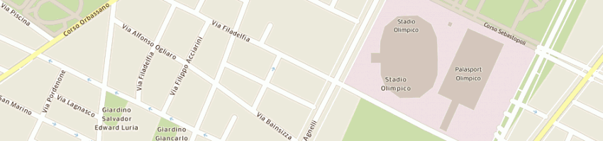 Mappa della impresa mocellin danilo a TORINO