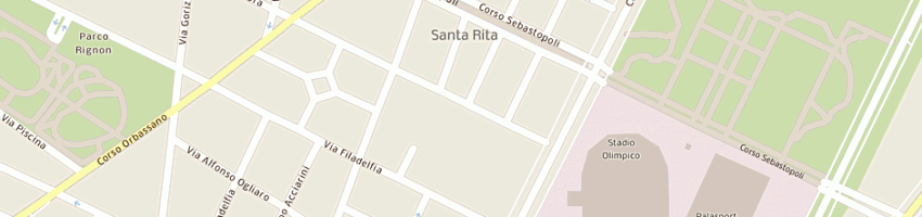 Mappa della impresa smiling 95 di falcone e giani (snc) a TORINO