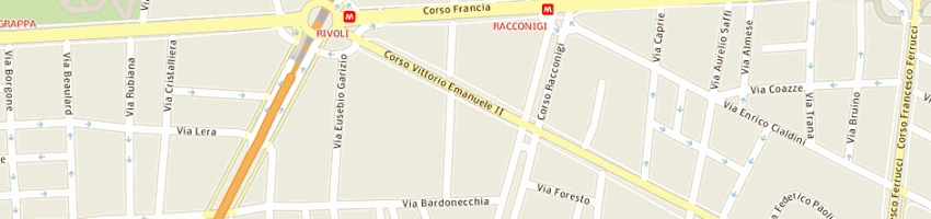 Mappa della impresa vega snc di iacona salvatore e vallino davide a TORINO