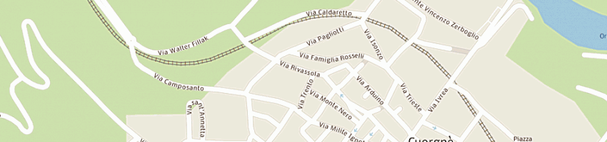 Mappa della impresa fornengo giovanni a CUORGNE 