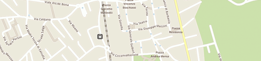 Mappa della impresa rainbow di allaio annalisa a CASELLE TORINESE