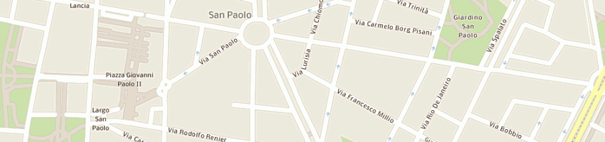 Mappa della impresa bar area bar a TORINO