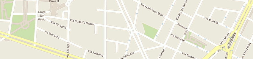 Mappa della impresa italprojects snc progetti per l'italia di ruffa mario e c a TORINO