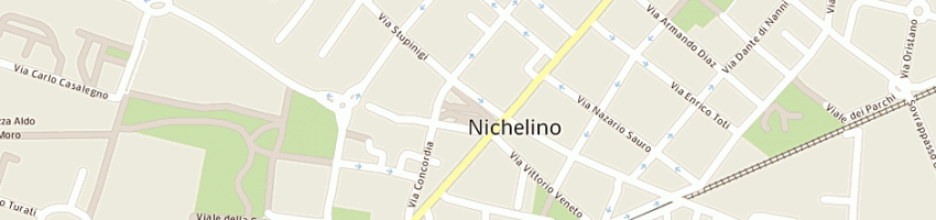 Mappa della impresa tpe di rosas ae c sas a NICHELINO
