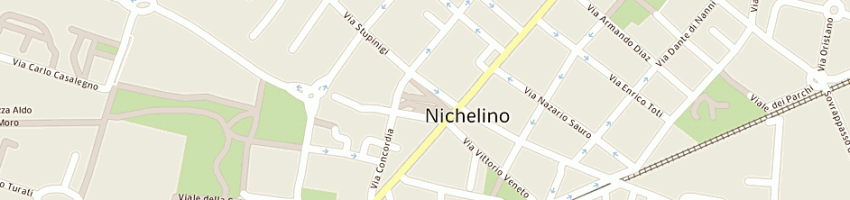 Mappa della impresa grella bruno e roberto a NICHELINO