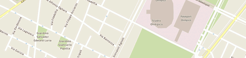 Mappa della impresa iride sas di asvisio olga e c a TORINO