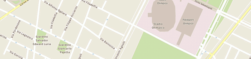 Mappa della impresa gasparro roberto a TORINO