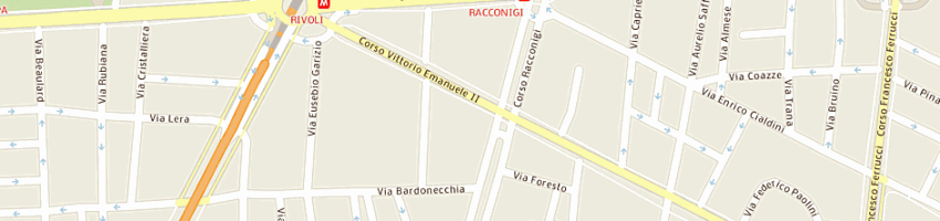 Mappa della impresa studio nocera vaschetti clozza a TORINO