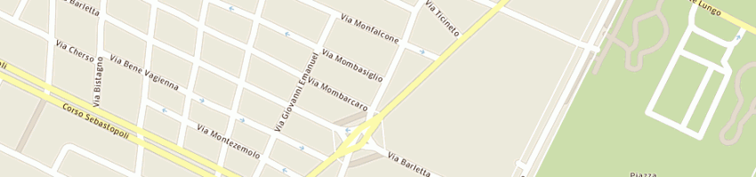 Mappa della impresa new saloon jeans snc di lusardi luciano e c a TORINO