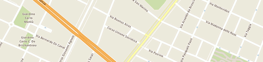 Mappa della impresa lubel di finessi nadia a TORINO