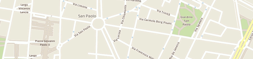 Mappa della impresa schiaffino rita a TORINO