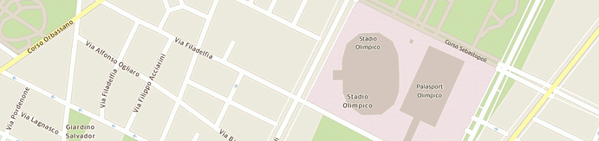 Mappa della impresa gielle impianti srl a TORINO