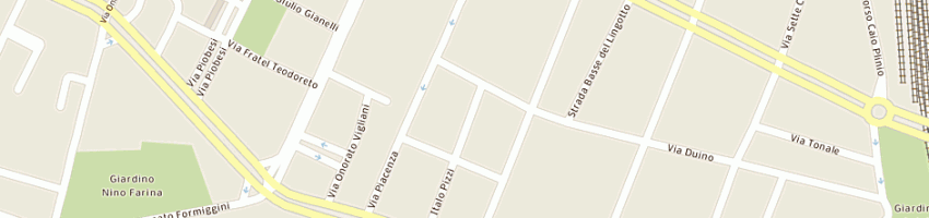 Mappa della impresa immobiliare zurigo srl a TORINO