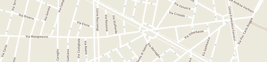 Mappa della impresa caffe' sabotino a TORINO