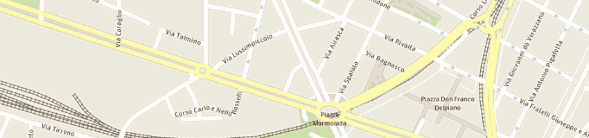 Mappa della impresa studio bramante di parisi cristofero e c sas a TORINO