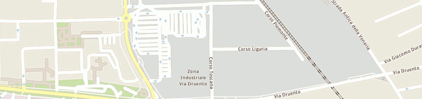 Mappa della impresa euro revisioni srl a VENARIA REALE