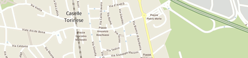 Mappa della impresa brunetti marco a CASELLE TORINESE