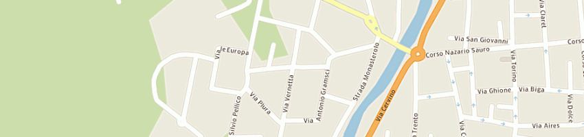Mappa della impresa delzanno nicoletta a SAVIGLIANO