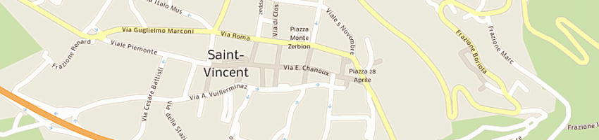 Mappa della impresa pasticceria benedetto di benedetto sergio e c snc a SAINT VINCENT