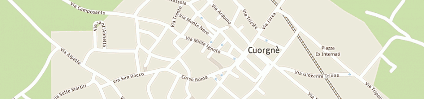 Mappa della impresa samuelli roberto a CUORGNE 
