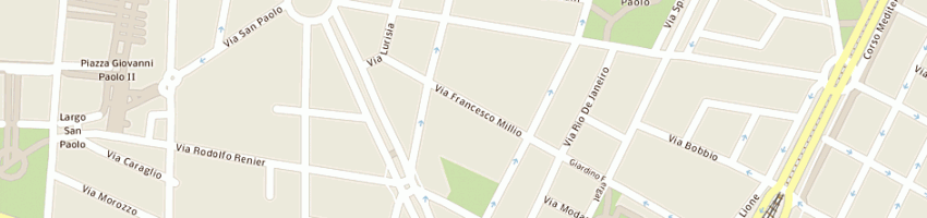 Mappa della impresa giovanetti renzo e c (snc) a TORINO