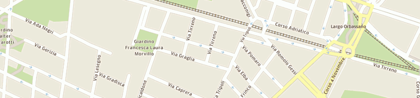 Mappa della impresa gangi snc di dina angelo carmelo e c a TORINO