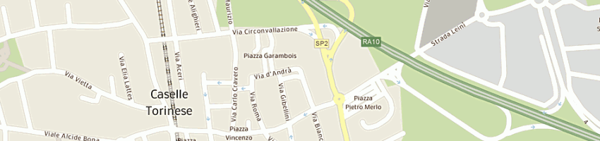 Mappa della impresa ferrante fulvio a CASELLE TORINESE
