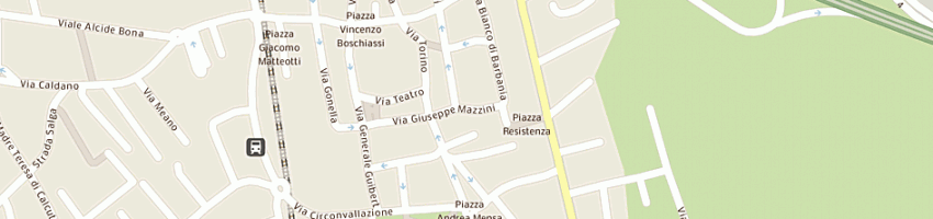 Mappa della impresa germana sas di dario bosso e c a TORINO