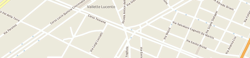 Mappa della impresa moisio srl a TORINO