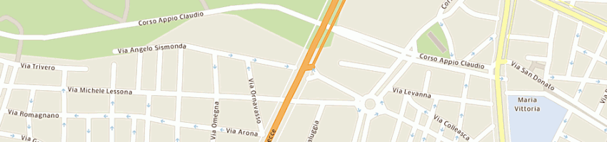 Mappa della impresa conti giovanni a TORINO